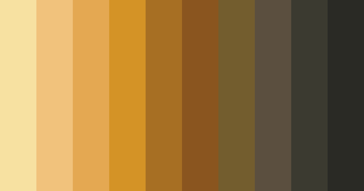 Download gold era color palette PNG image (landscape)