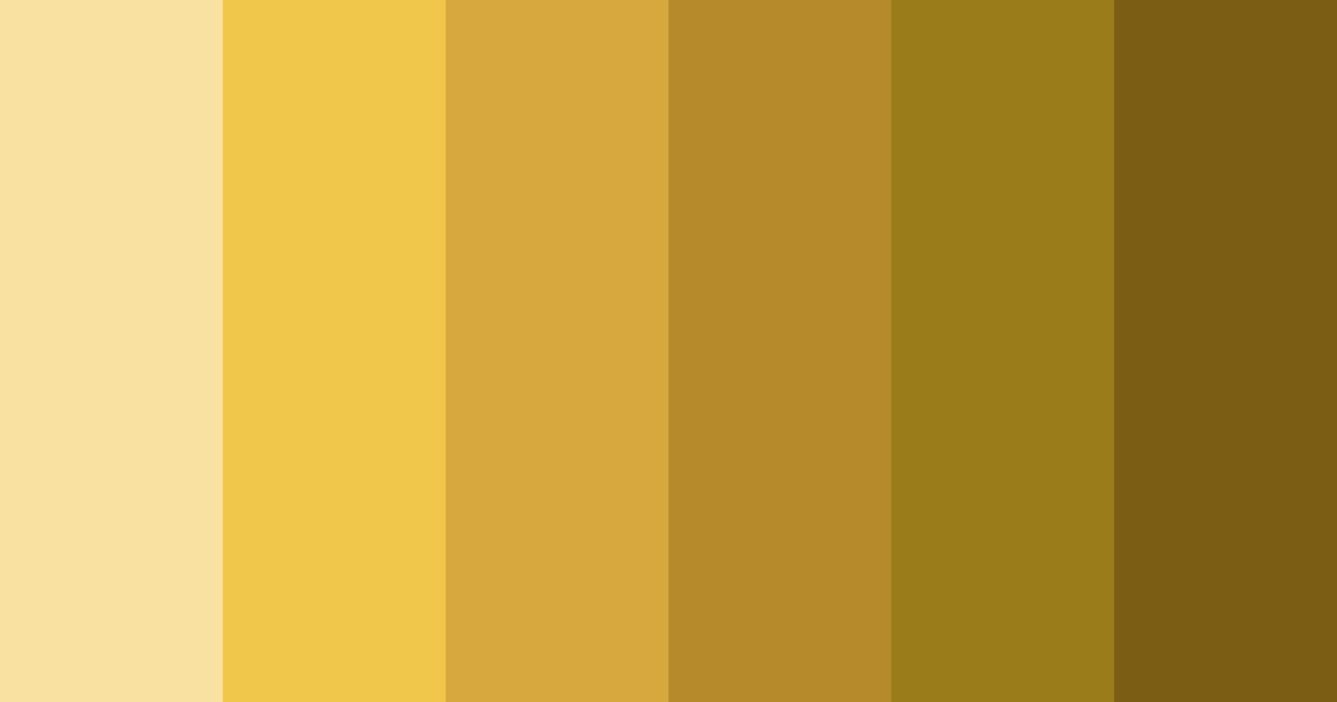 Download golden earthtones color palette PNG image (landscape)