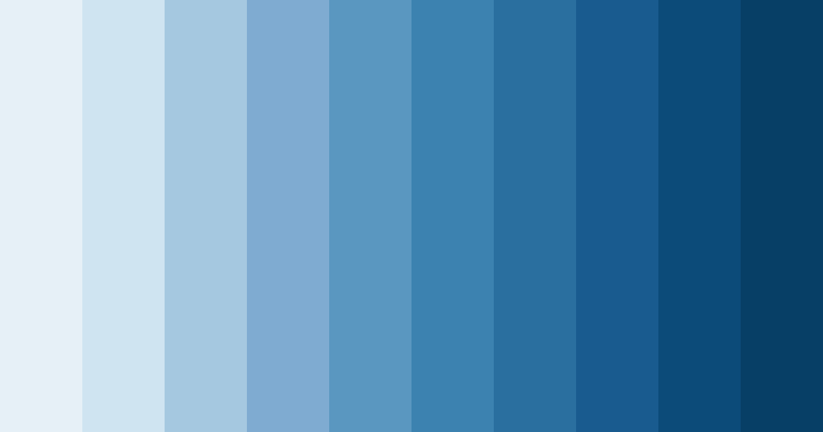 Download light blue color palette PNG image (landscape)