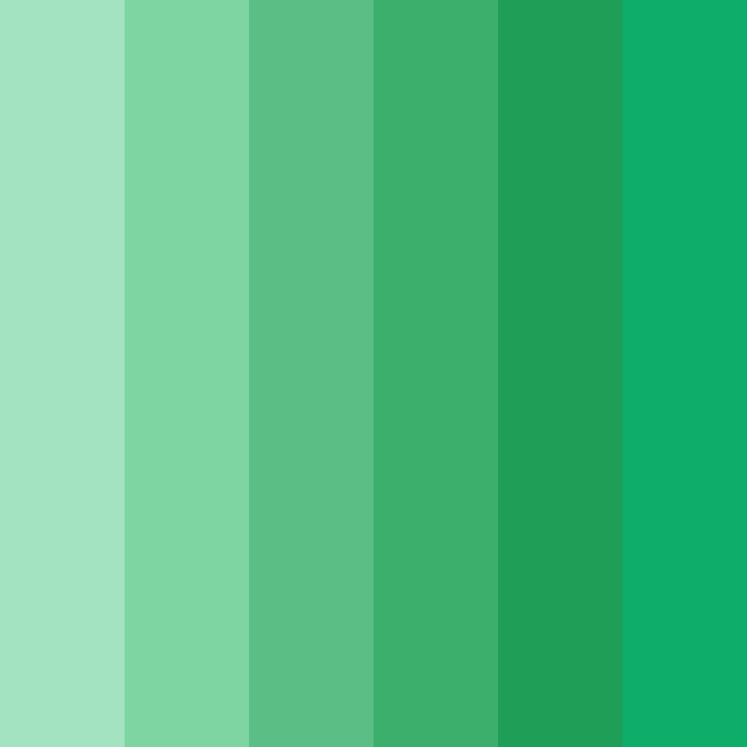 Download tropical oasis color palette PNG image (square)