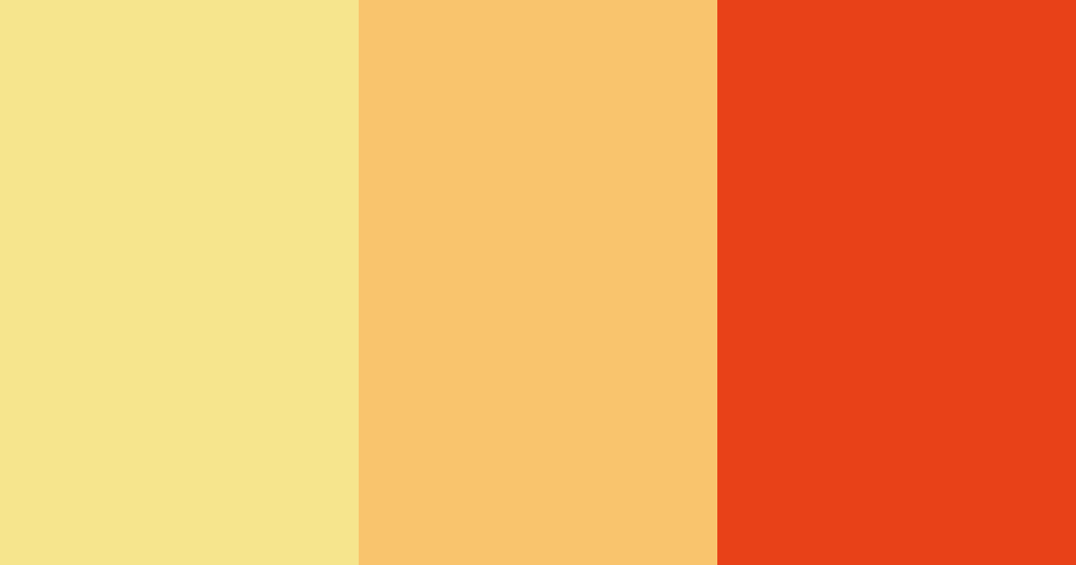 Download sunny sunset ember color palette PNG image (landscape)