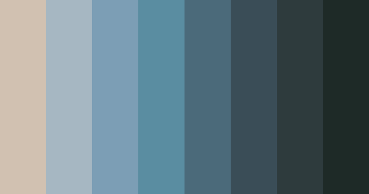 Download whispering woods color palette PNG image (landscape)
