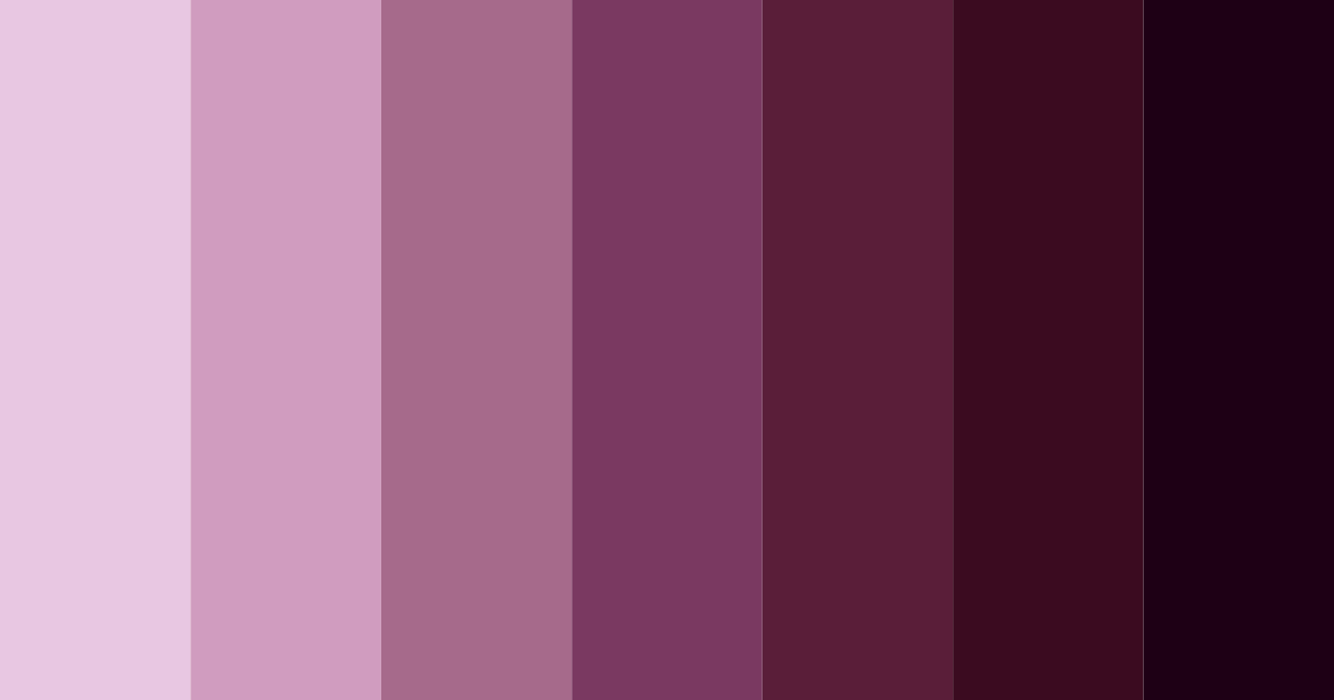 Download velvet twilight color palette PNG image (landscape)