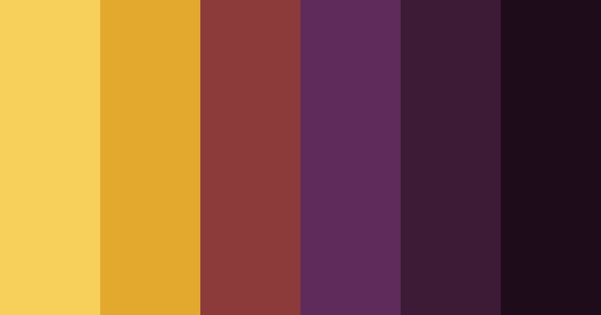 Download royal ember elegance color palette PNG image (landscape)