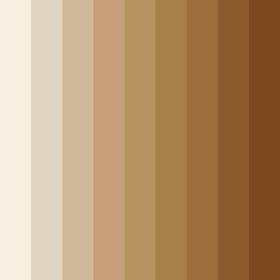 Download sandy dunes color palette PNG image (square)