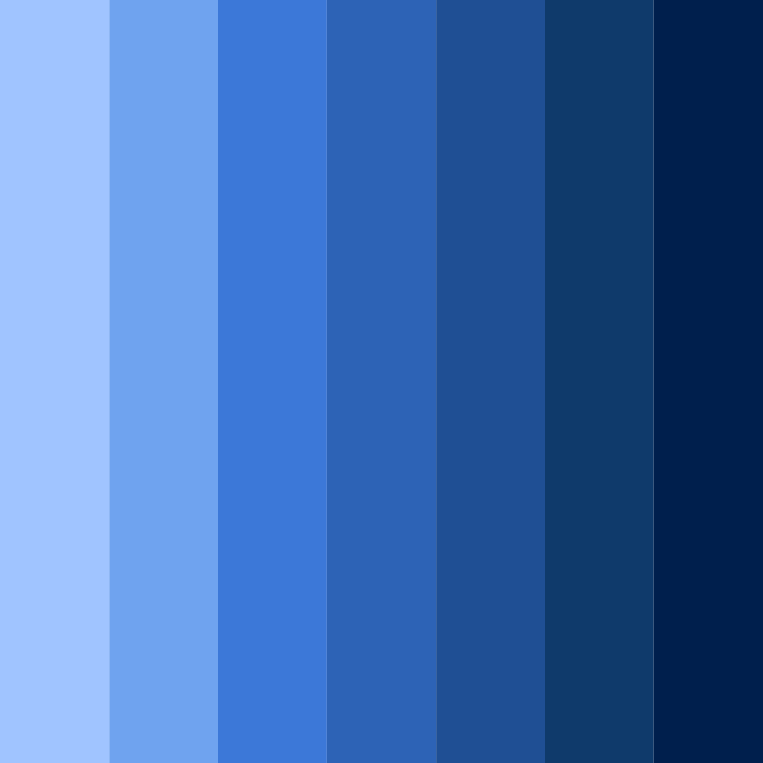 Download deep blue color palette PNG image (square)