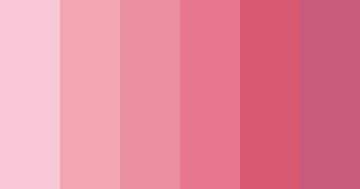 Download blush blossom color palette PNG image (landscape)