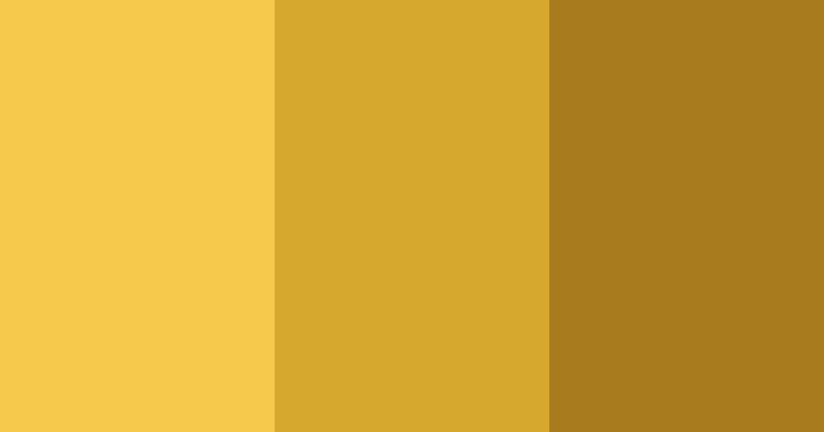 Download golden rush color palette PNG image (landscape)