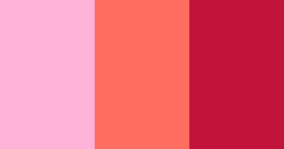 Download pink pop color palette PNG image (landscape)