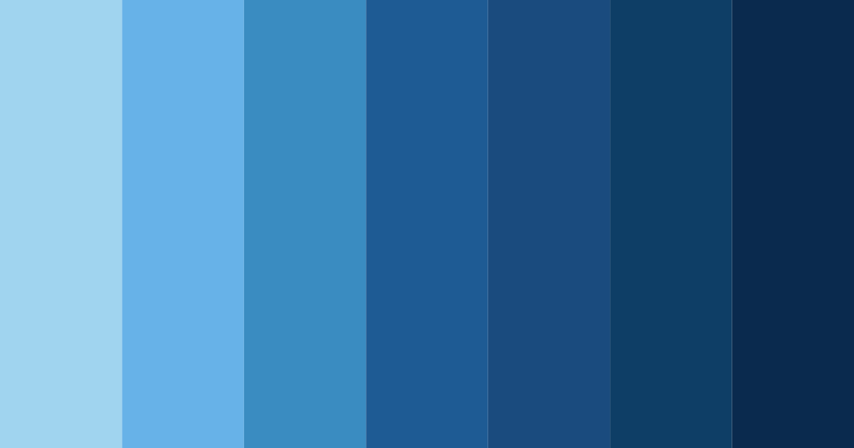 Download azure depths color palette PNG image (landscape)