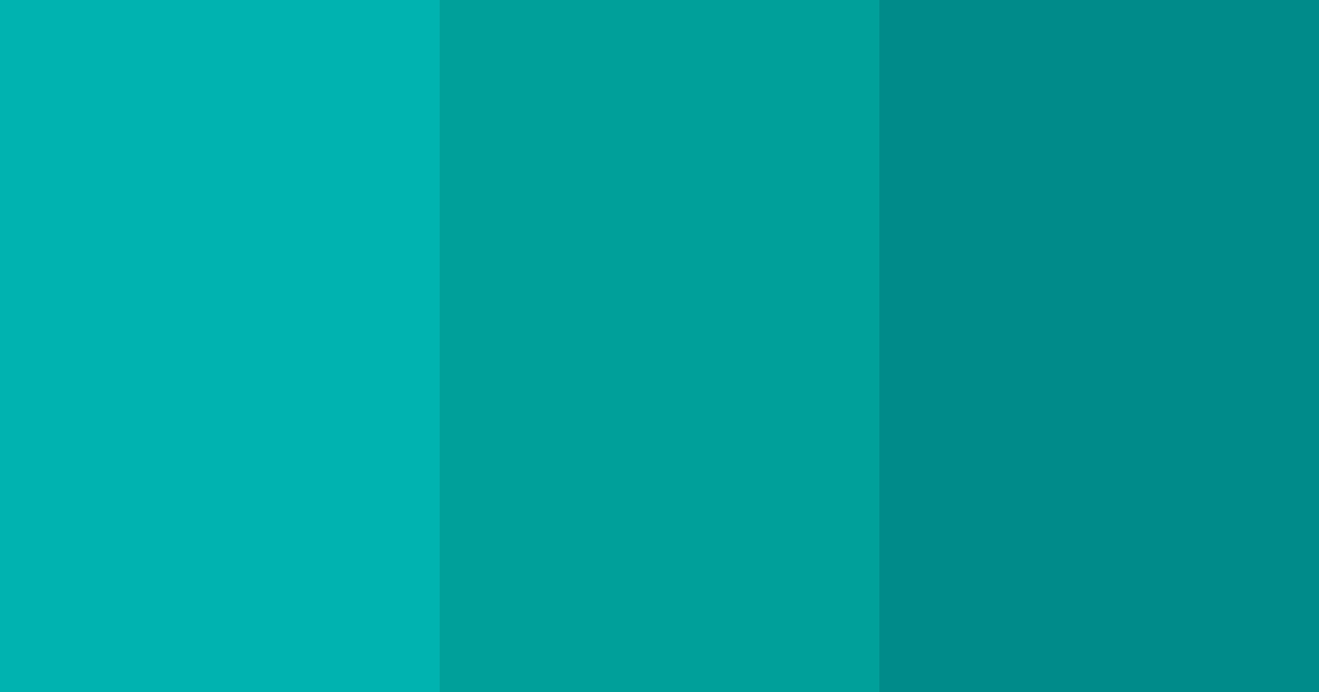 Download aqua tranquility color palette PNG image (landscape)