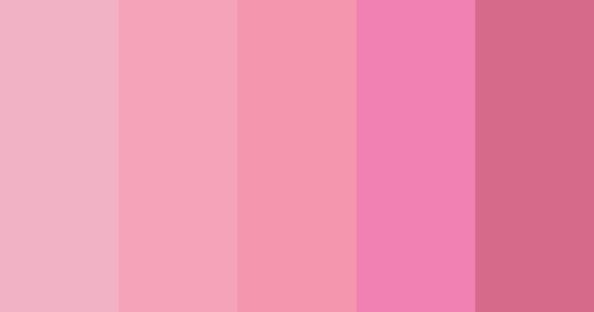 Download blushing petals color palette PNG image (landscape)