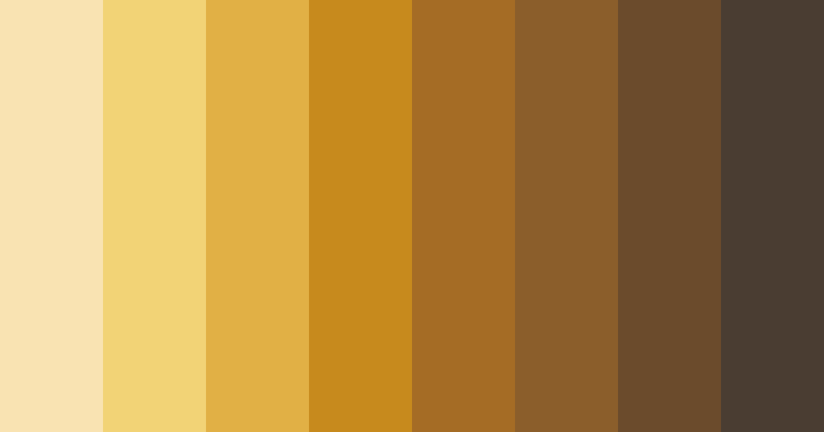 Download warm brown color palette PNG image (landscape)