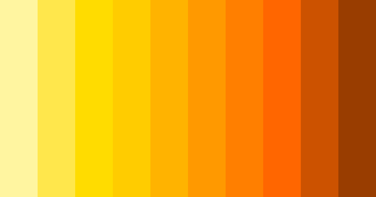 Download yellow cat color palette PNG image (landscape)