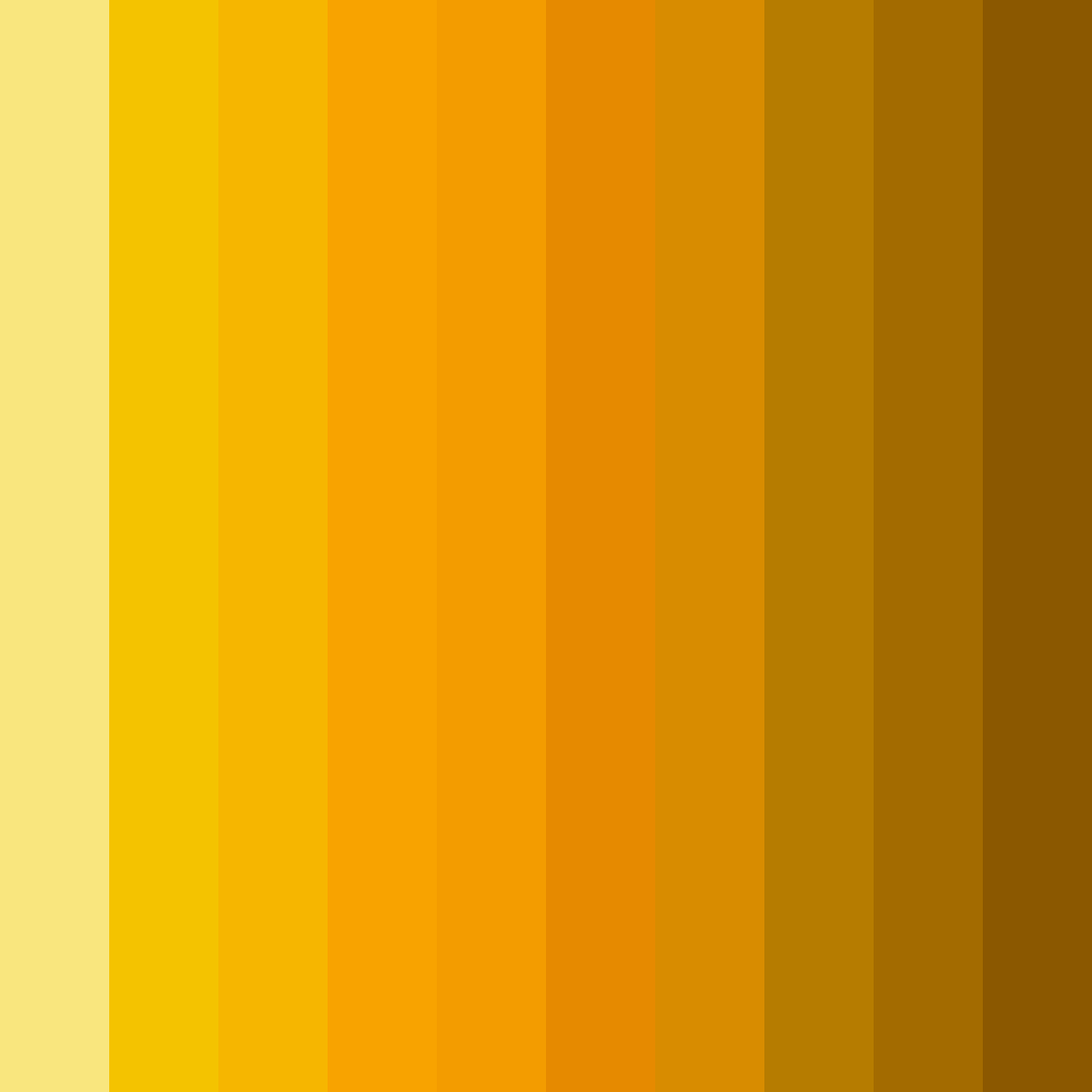 Download banana bonanza color palette PNG image (square)