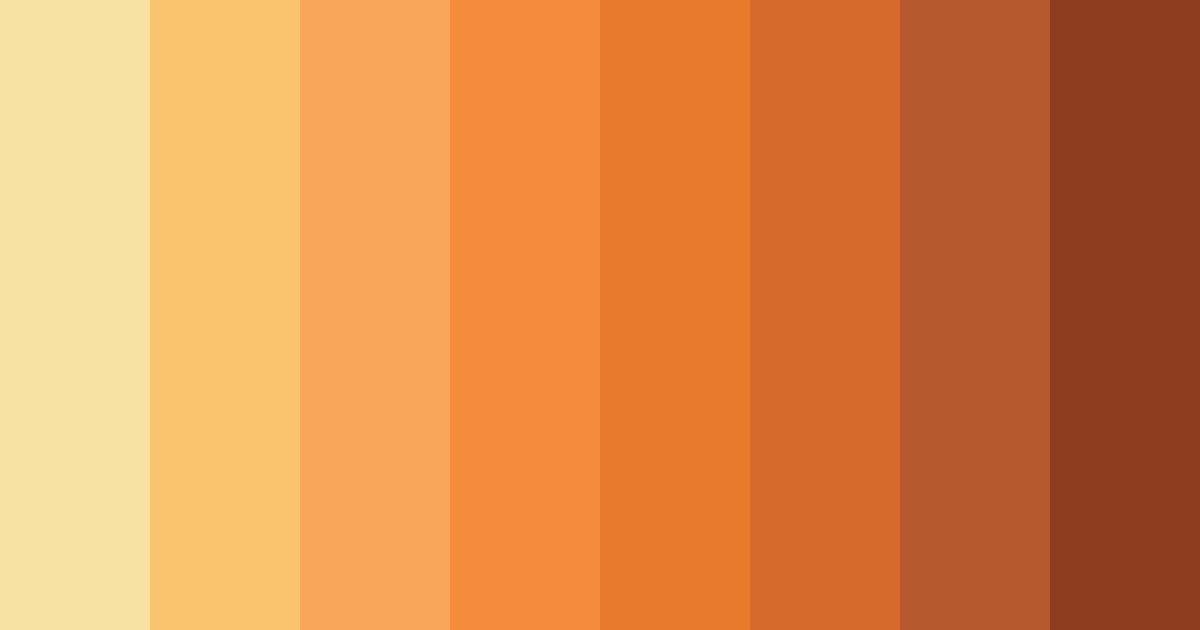 Download warm webbing color palette PNG image (landscape)