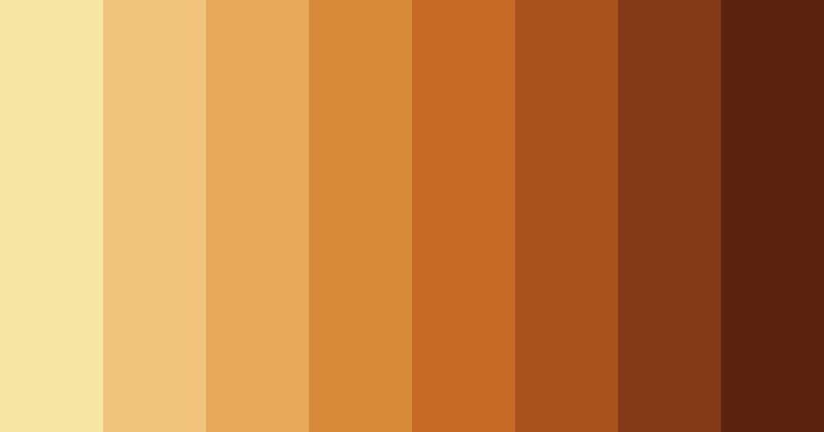 Download autumn's ember color palette PNG image (landscape)