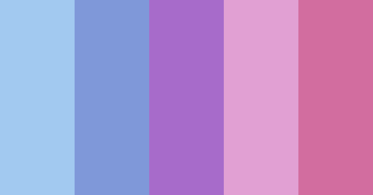 Download vibrant dreamscape color palette PNG image (landscape)