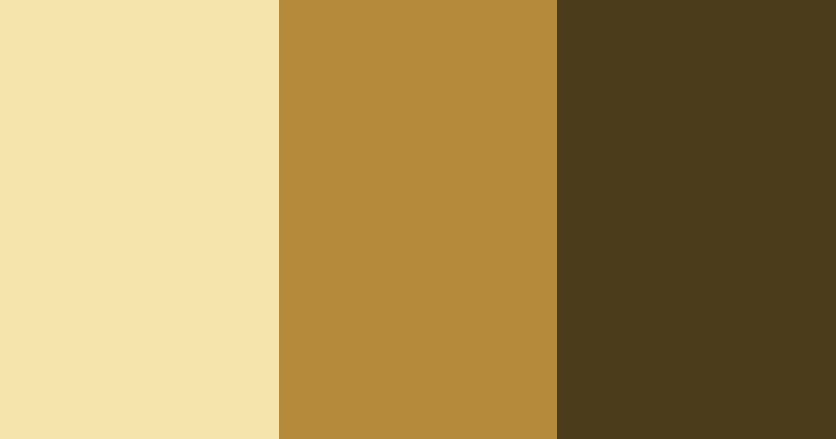 Download gold and brown elegance color palette PNG image (landscape)