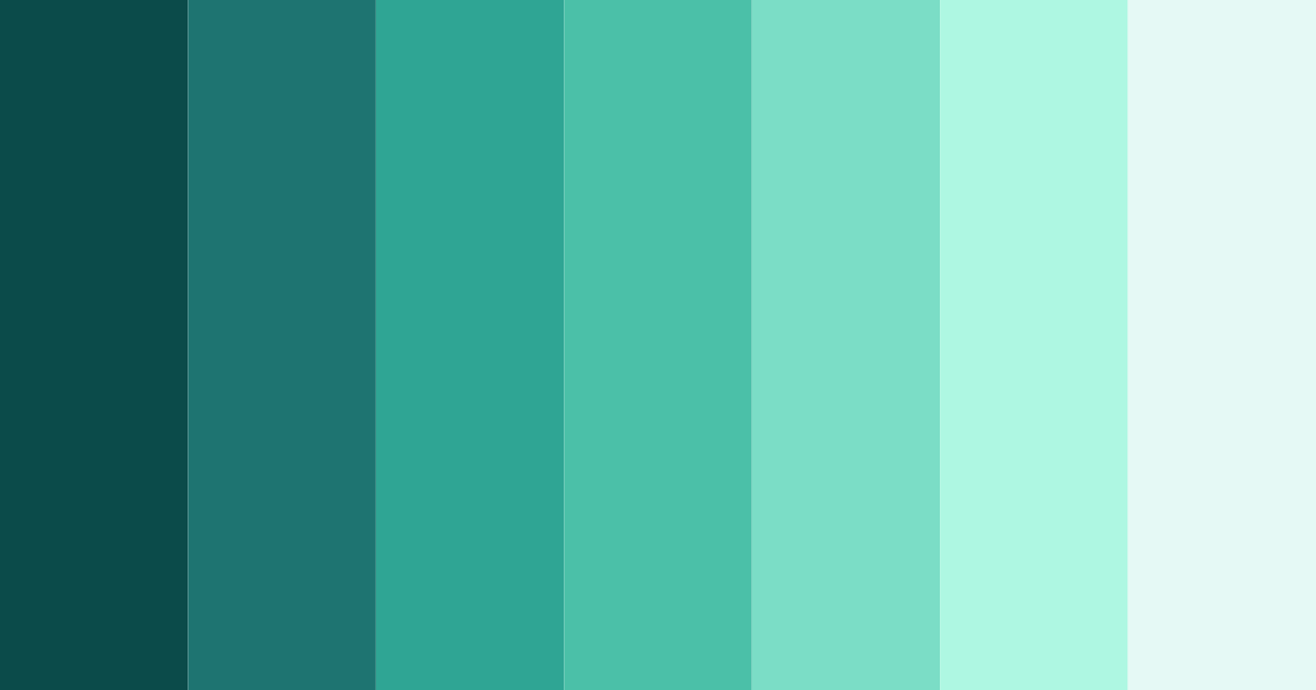 Download teal oasis color palette PNG image (landscape)