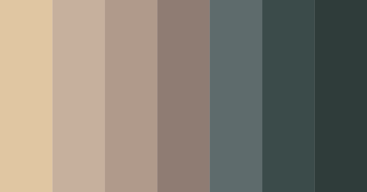 Download desert mirage color palette PNG image (landscape)