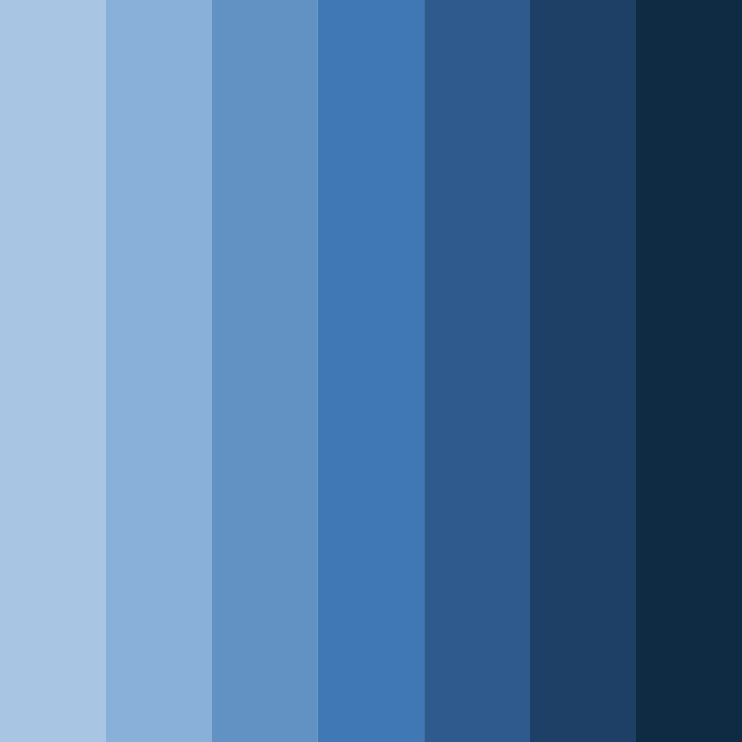 Download oceanic twilight color palette PNG image (square)