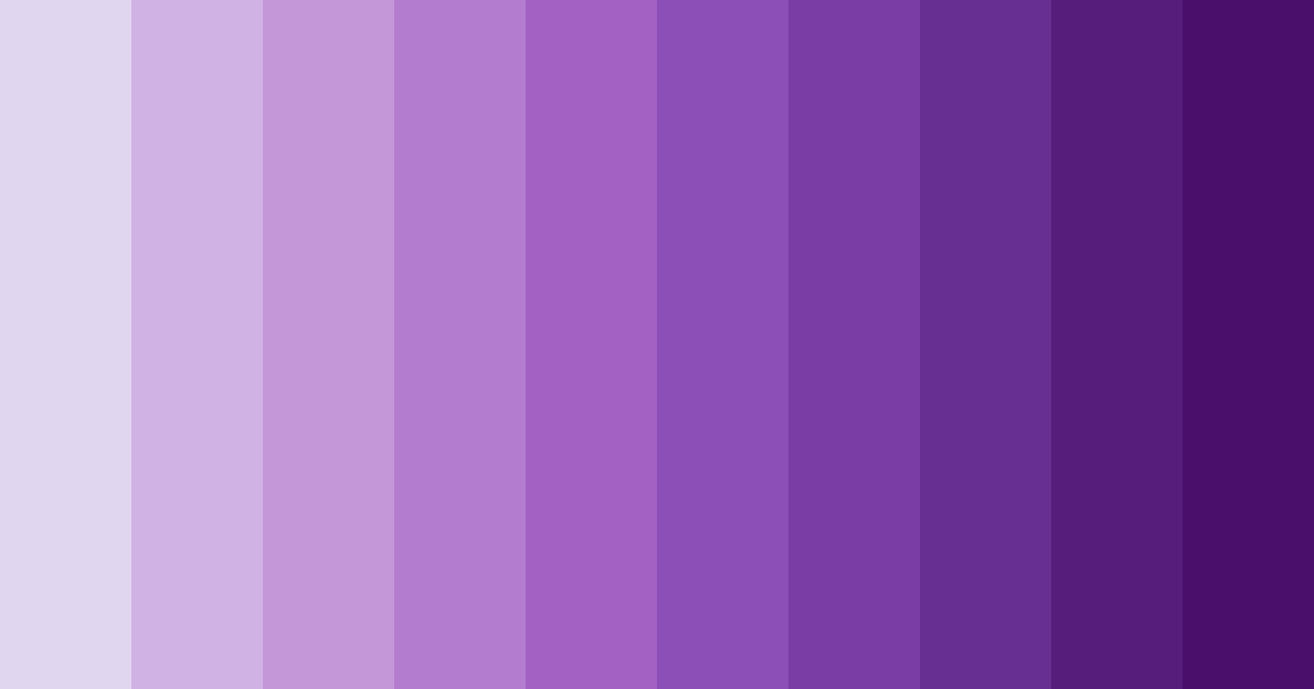 Download purple dream color palette PNG image (landscape)