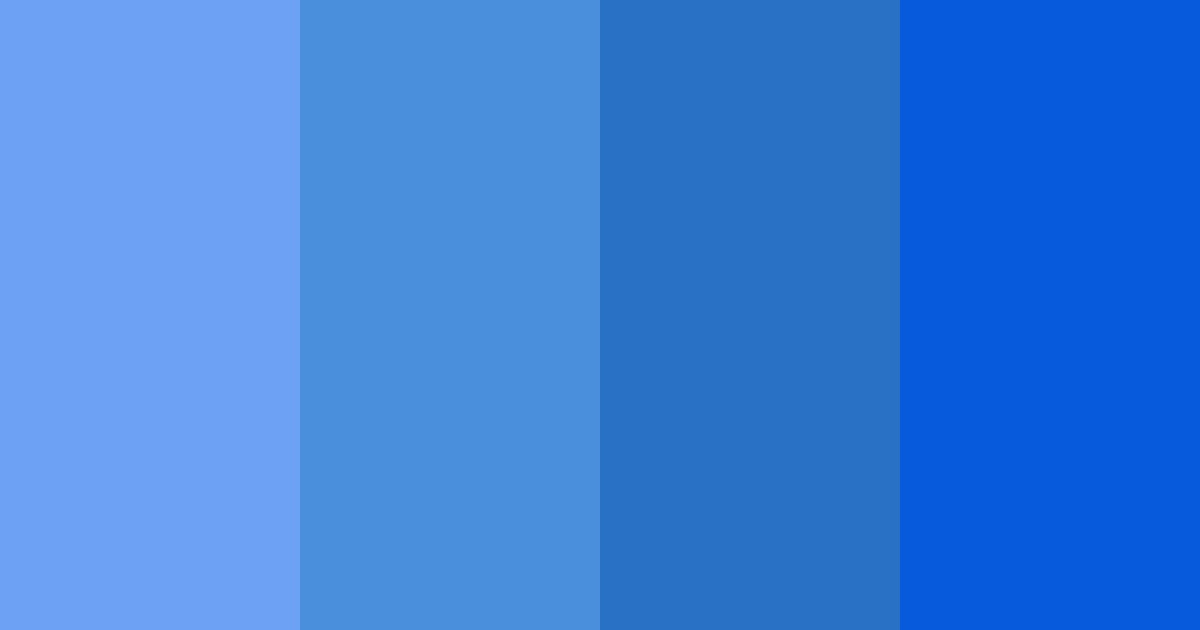Download azure cascade color palette PNG image (landscape)