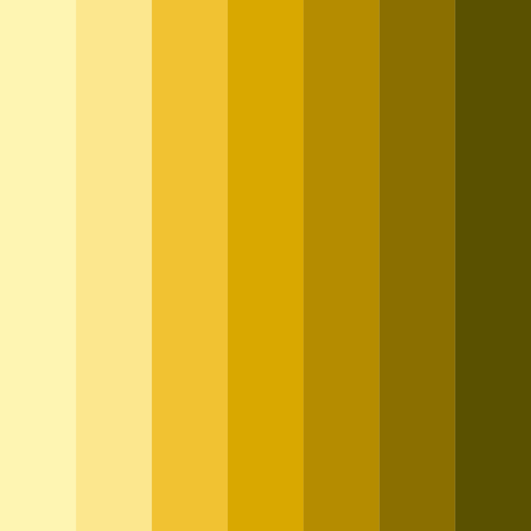 Download golden sunrise color palette PNG image (square)