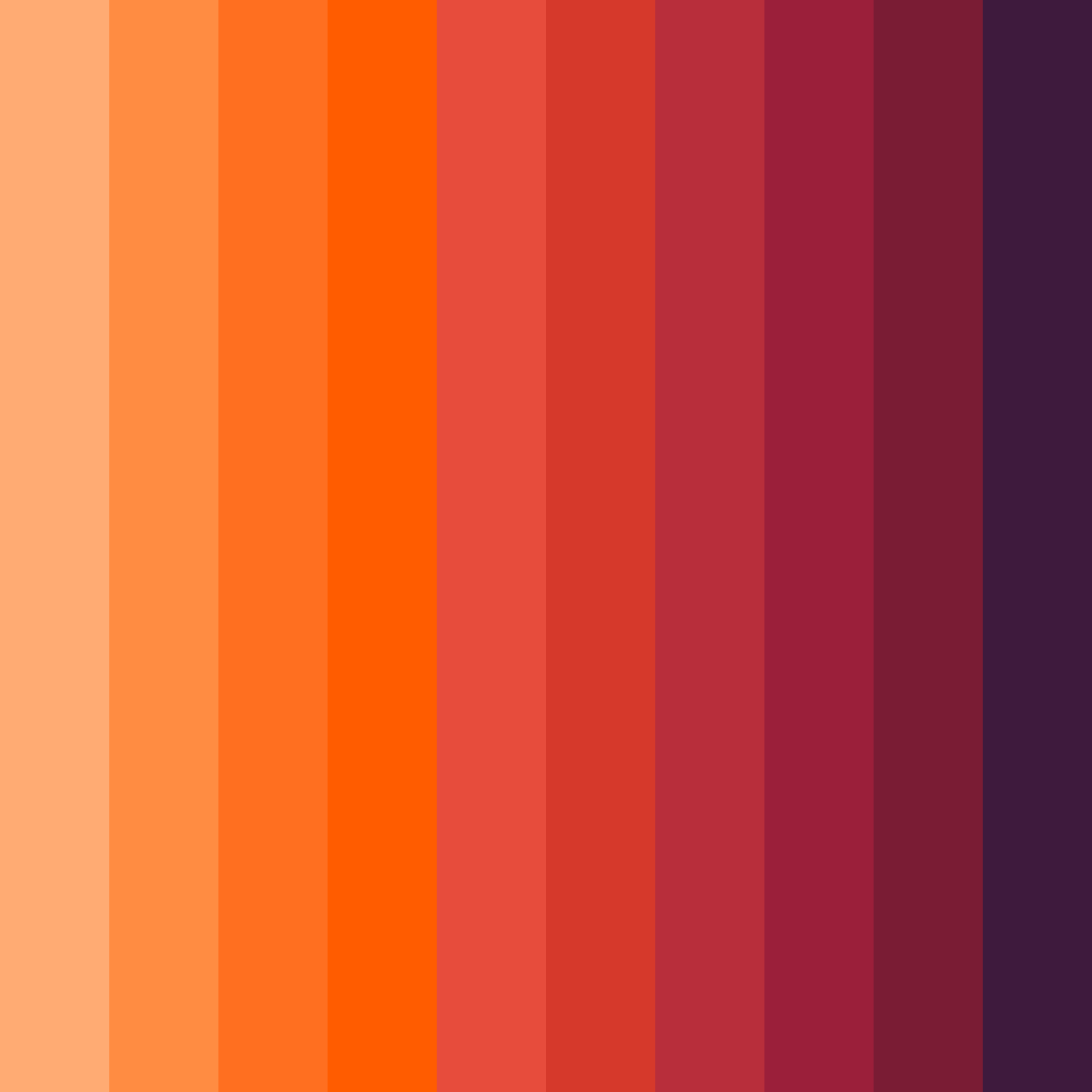 Download twilight harmony color palette PNG image (square)