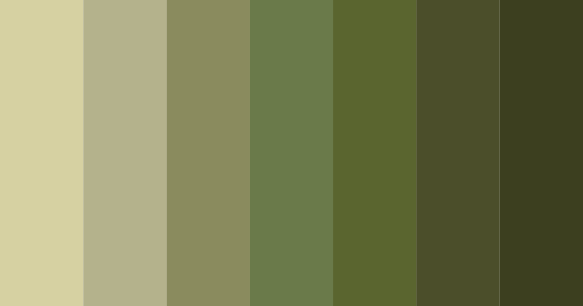 Download green forest color palette PNG image (landscape)