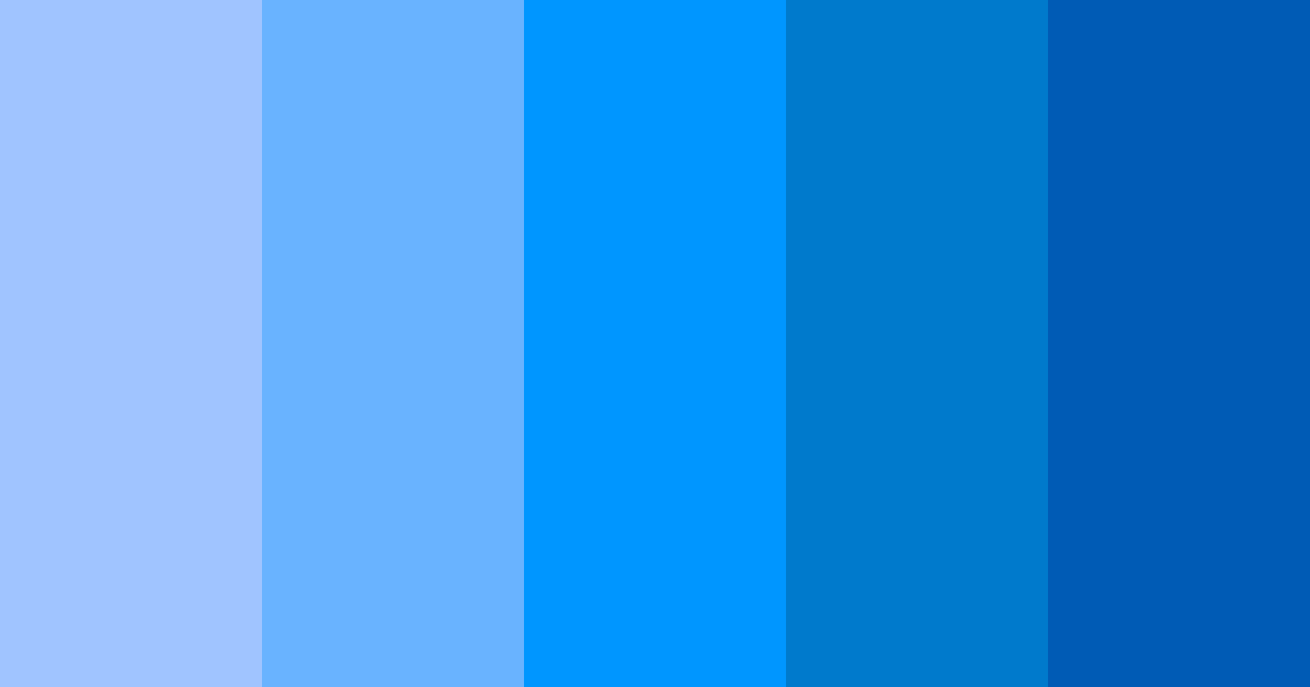 Download azure dreamscape color palette PNG image (landscape)