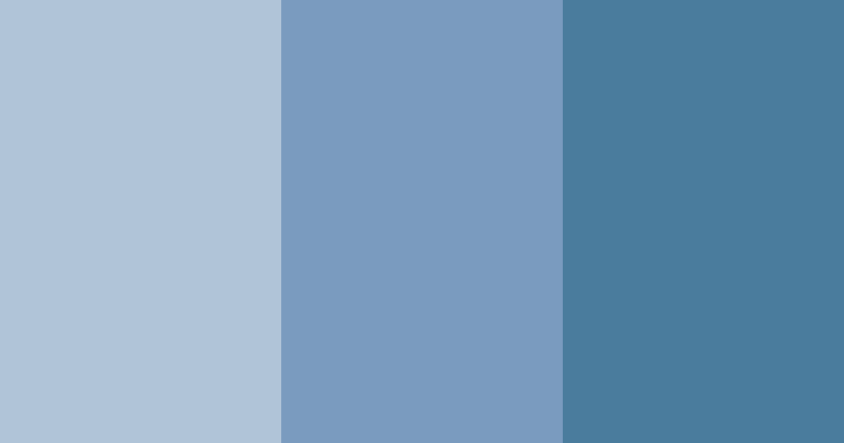 Download pigeon blue serenity color palette PNG image (landscape)