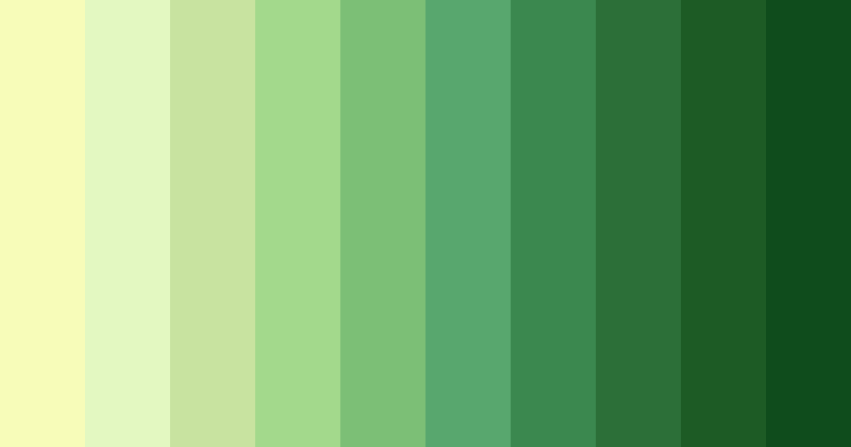 Download light green color palette PNG image (landscape)