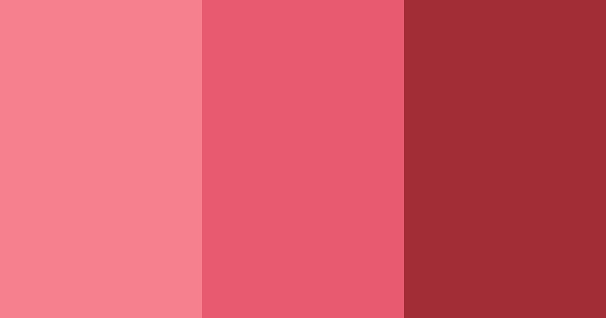 Download crimson sunset color palette PNG image (landscape)