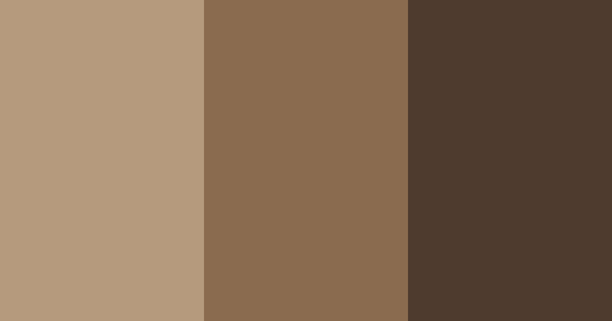Download dark brown shades color palette PNG image (landscape)