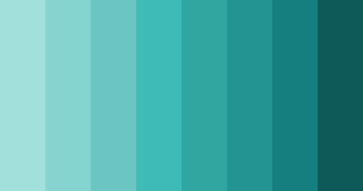 Download tropical oasis color palette PNG image (landscape)