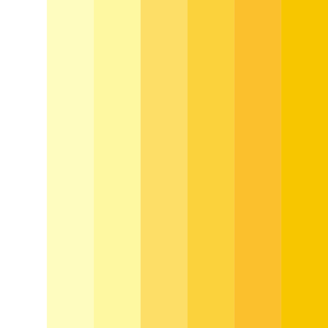 Download bright yellow color palette PNG image (square)