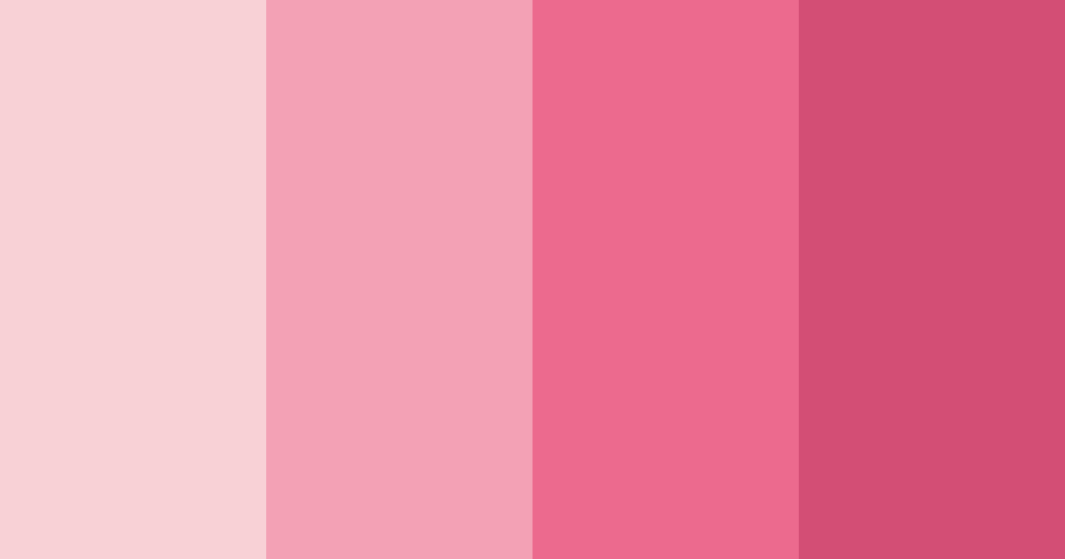 Download blushing rose garden color palette PNG image (landscape)