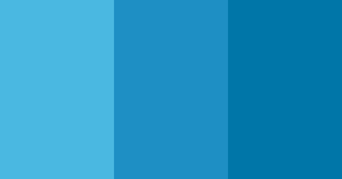 Download azure awakening color palette PNG image (landscape)