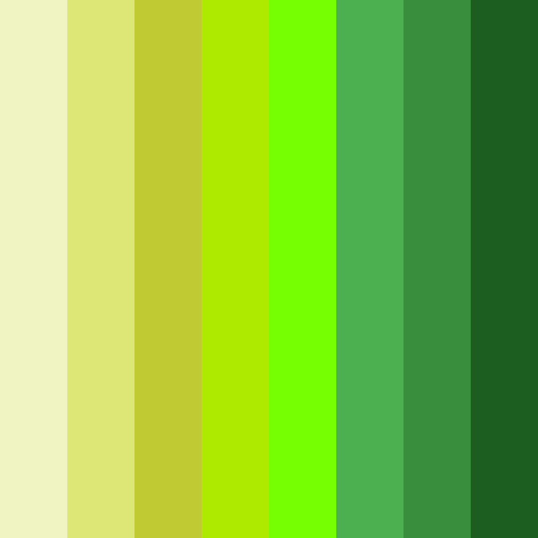 Download lush guideline color palette PNG image (square)