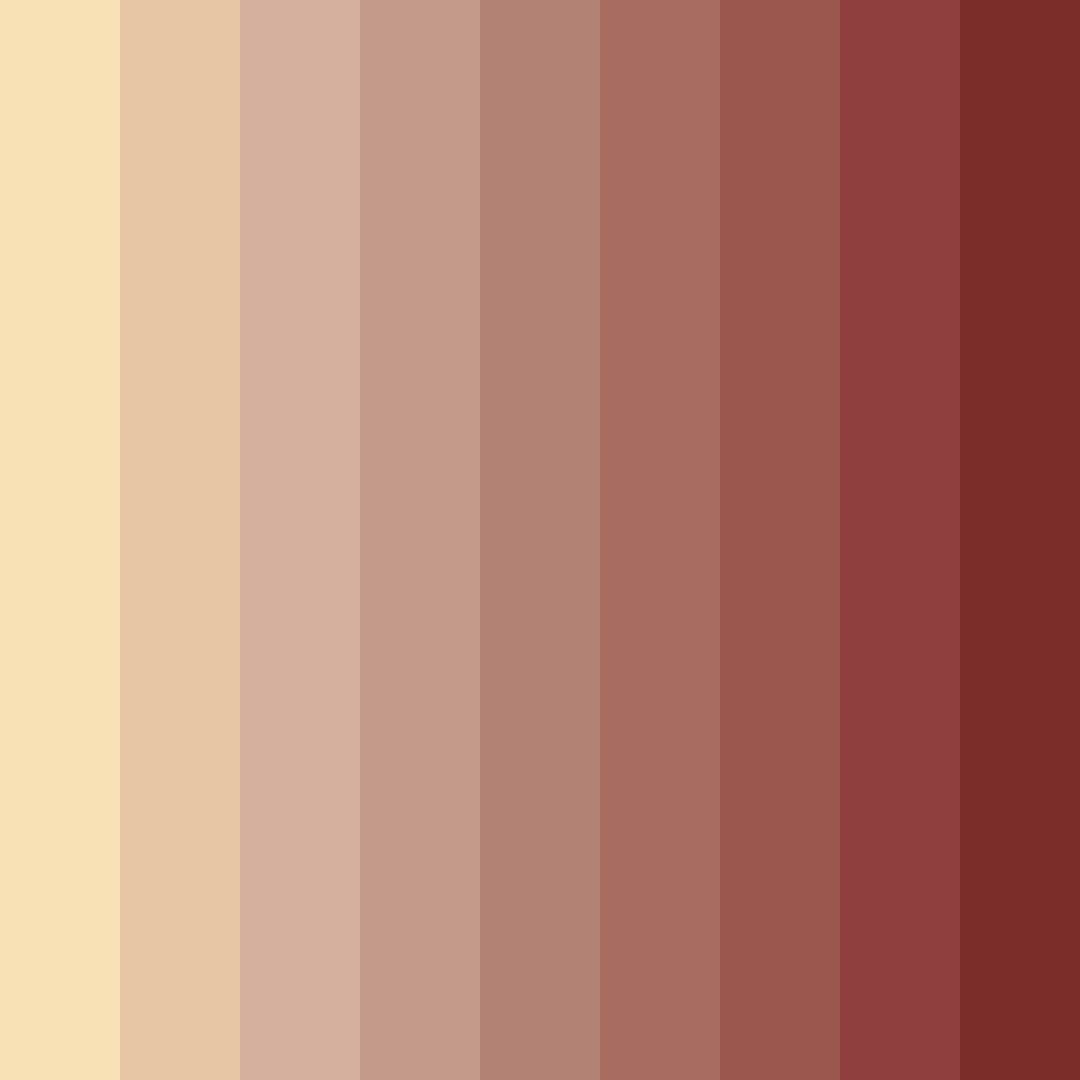 Download beige comfort color palette PNG image (square)