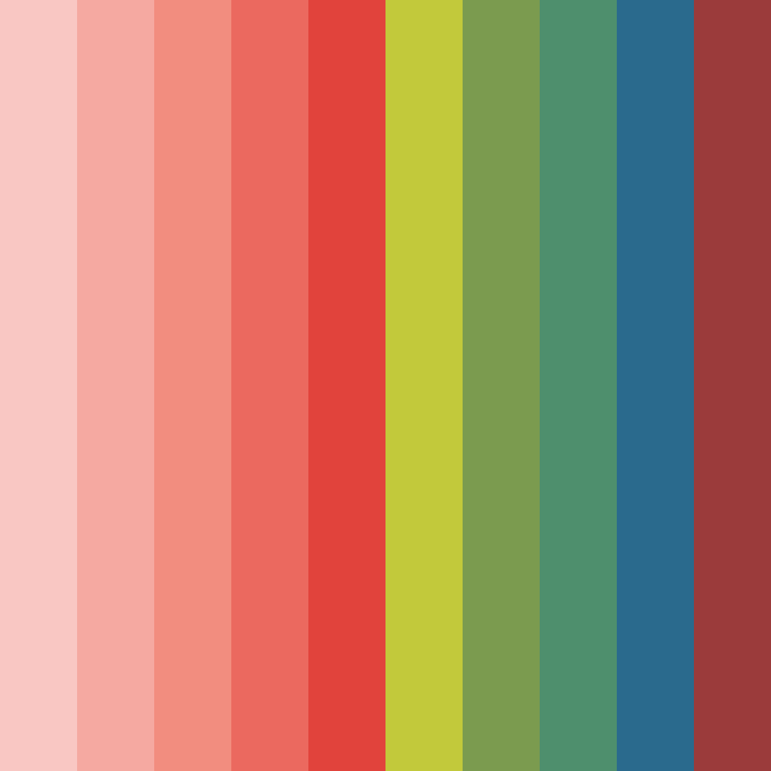 Download celestial harmony color palette PNG image (square)