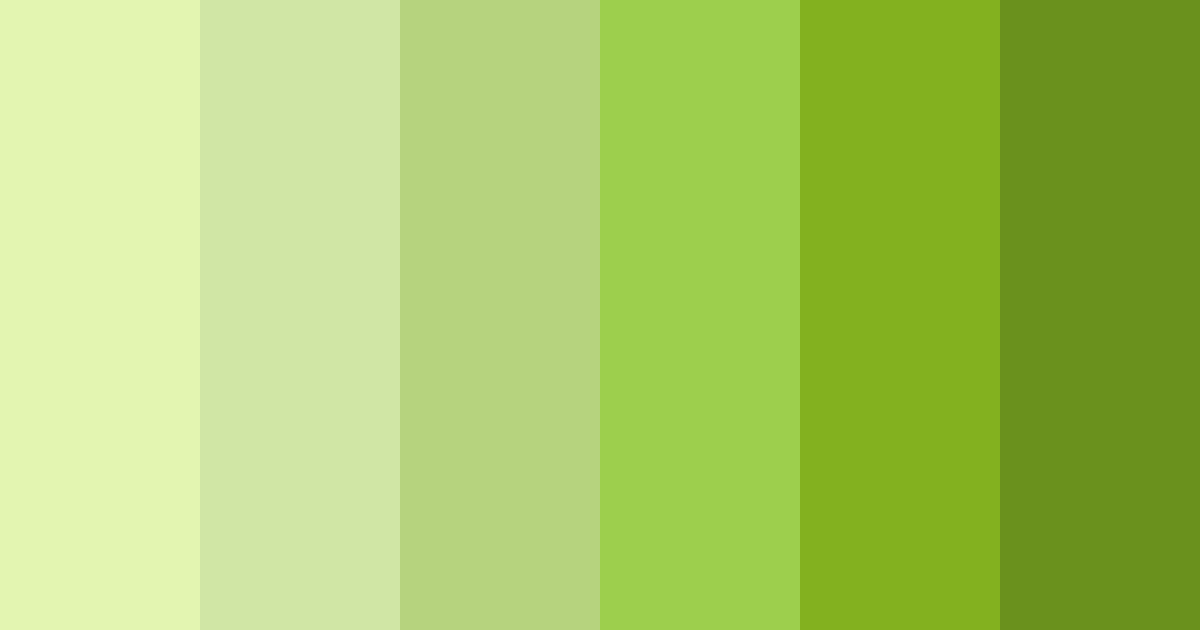 Download lush meadow harmony color palette PNG image (landscape)