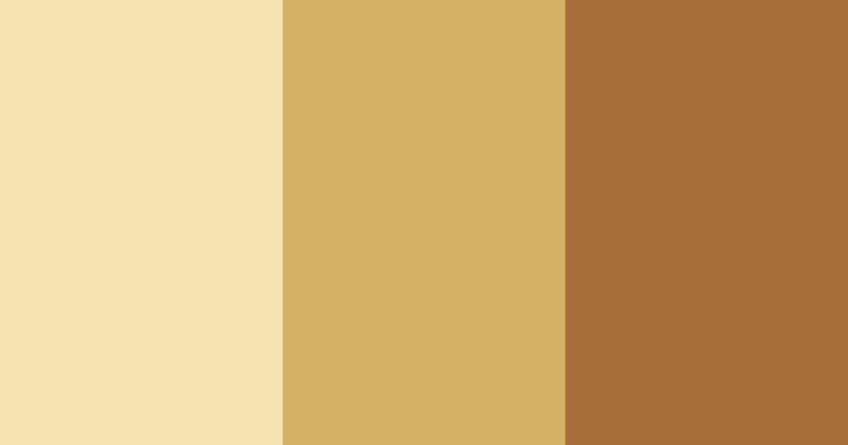 Download golden luxury color palette PNG image (landscape)