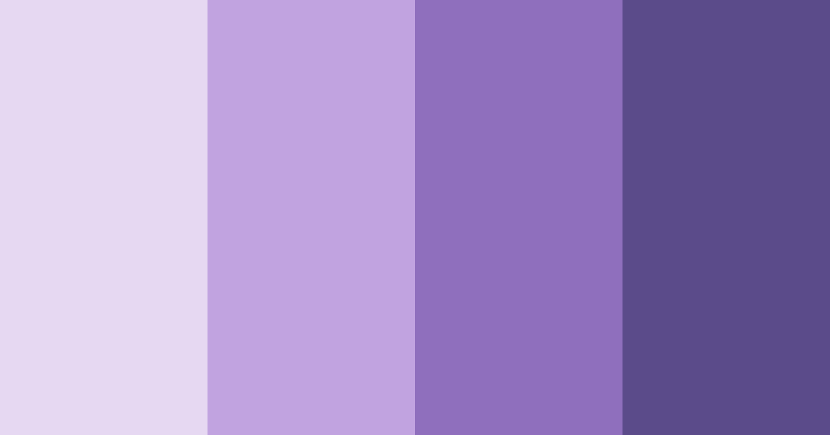 Download light lavender color palette PNG image (landscape)