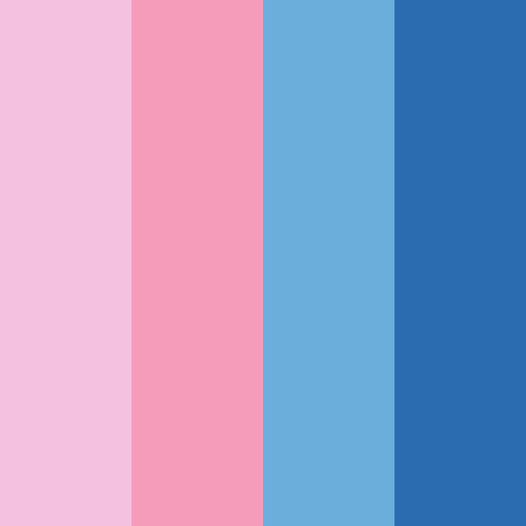 Download cotton candy sky color palette PNG image (square)