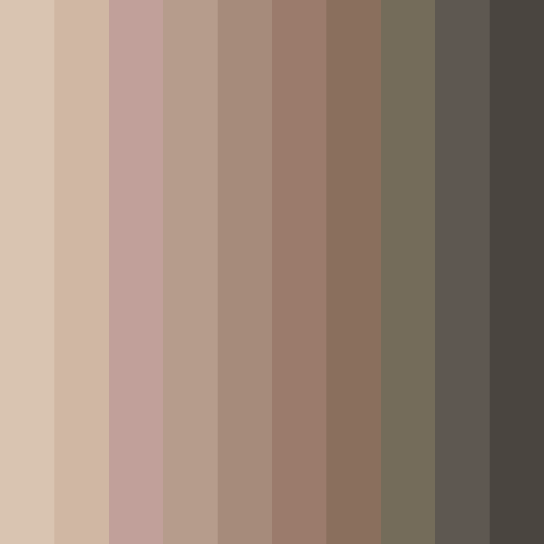 Download muted elegance color palette PNG image (square)