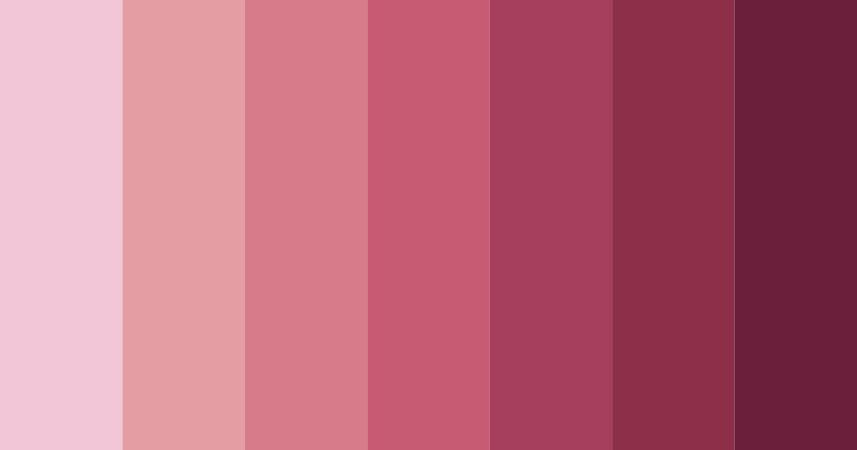 Download blushing boudoir color palette PNG image (landscape)