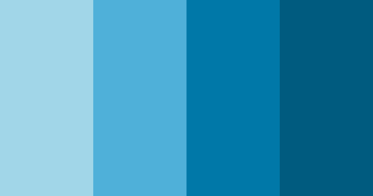 Download oceanic serenade color palette PNG image (landscape)